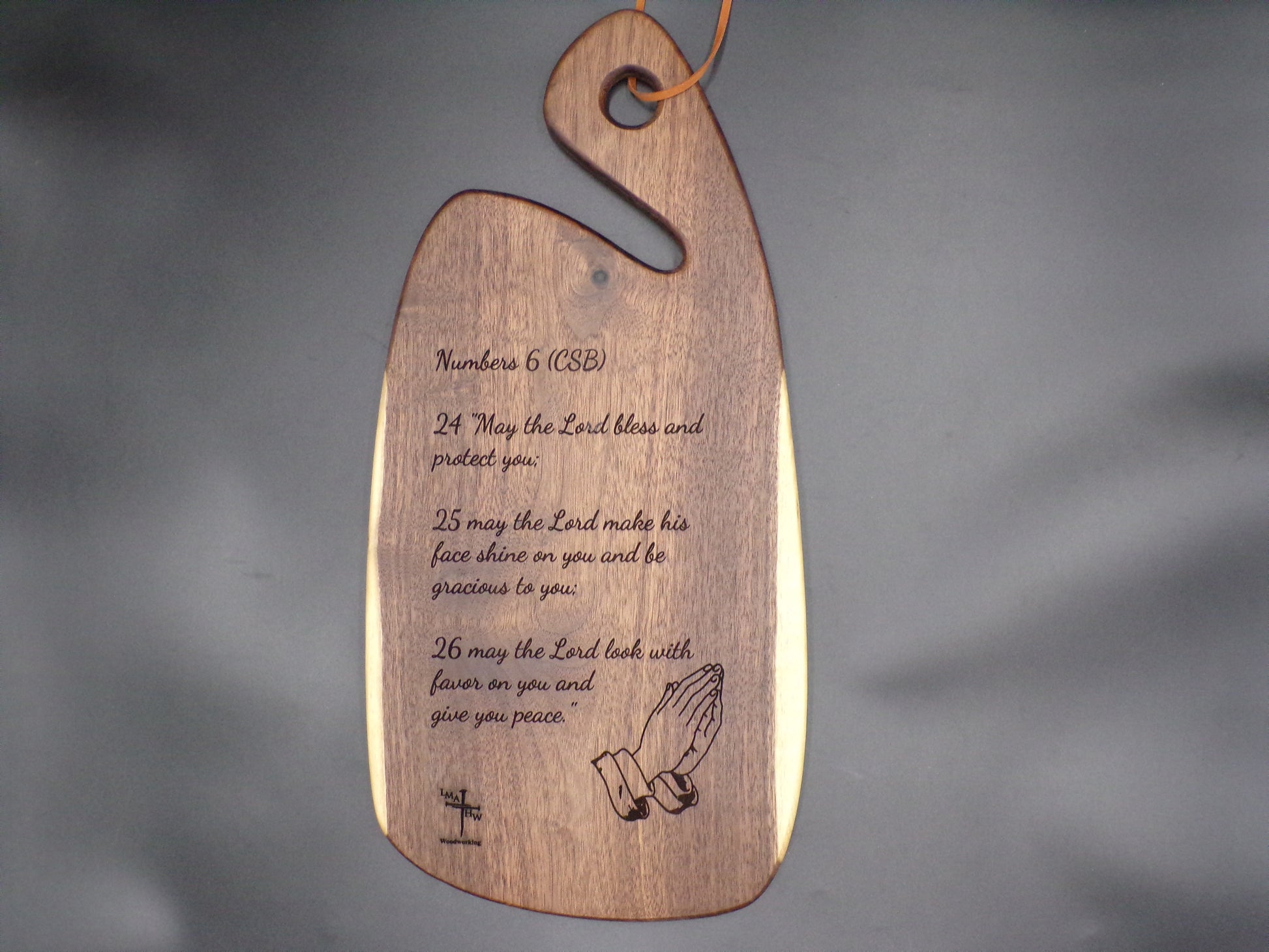 Personalized Live-Edge Walnut Serving Boards — Appalachian Craftsman