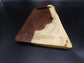 Elevate Your Entertaining Experience with Our Personalized Bible Verse Walnut Charcuterie Bread Board