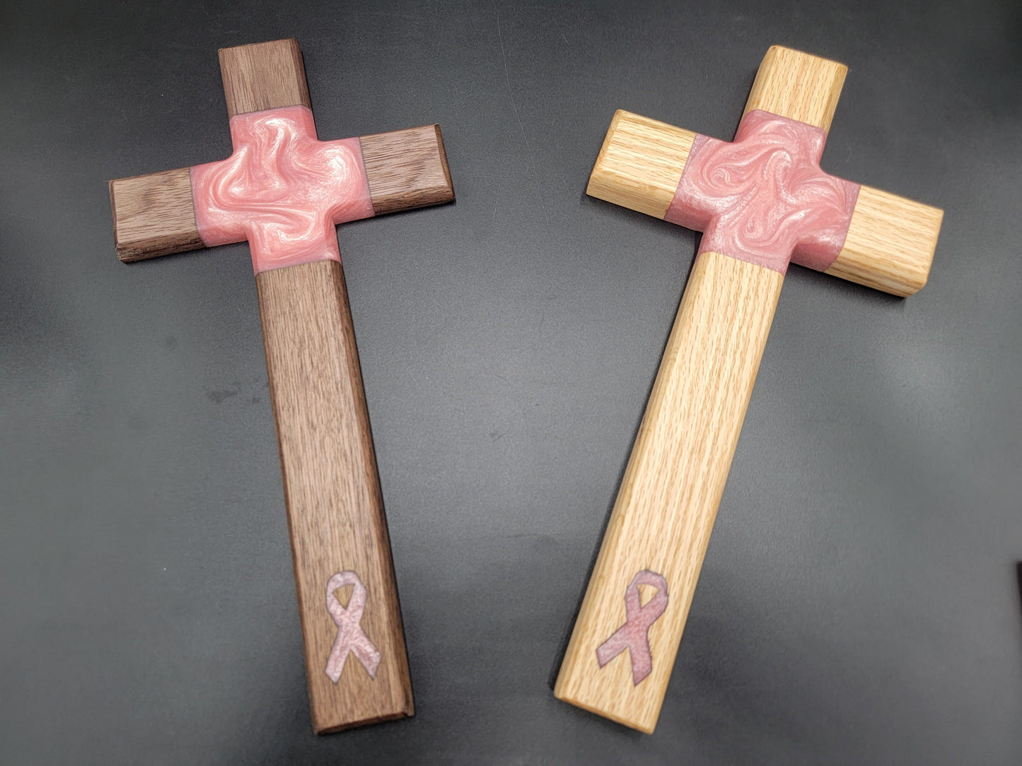 Embrace Hope Cross: Breast Cancer Awareness Gift of God's Love