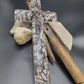 Nail of Devotion Cross: Solid Epoxy Resin with Embedded Nails Give the Gift of God's Love